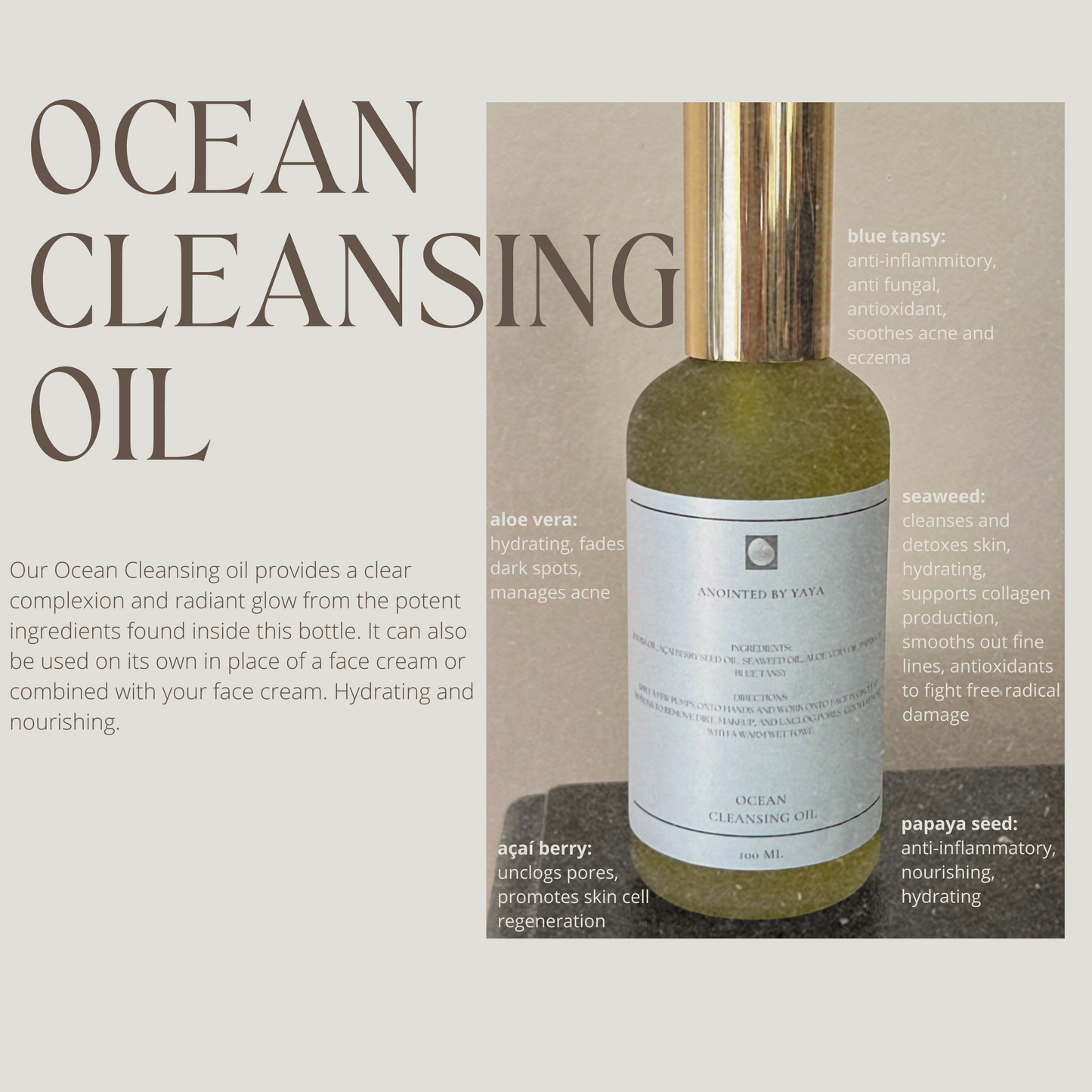 Ocean Cleansing Oil